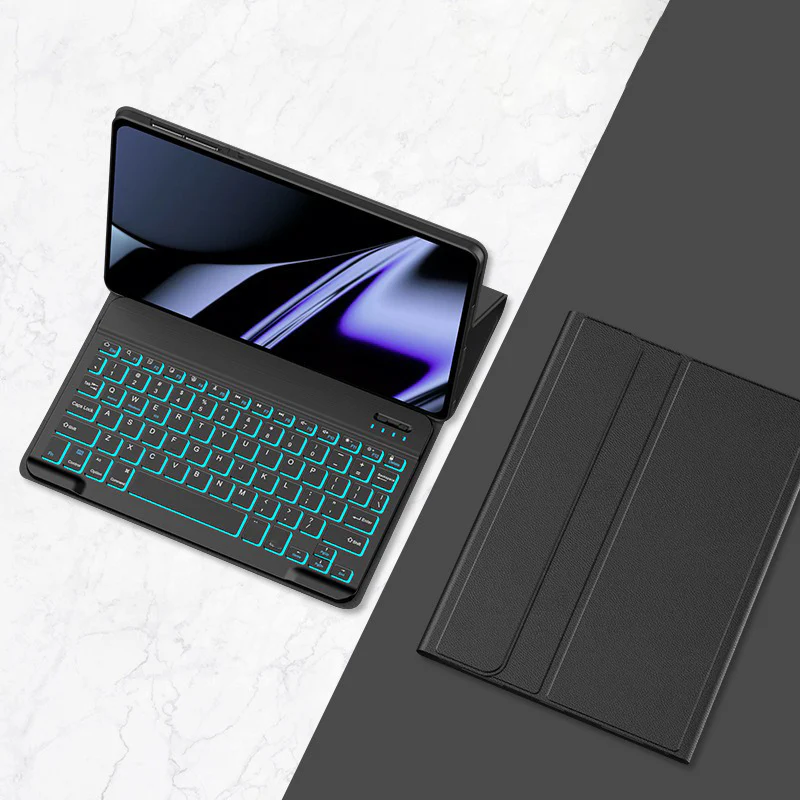 [Detachable] Lenovo Tab K9 8.7" 2025 (TB305FU) - Smart Wireless Bluetooth Keyboard Case With Backlit - Image 6