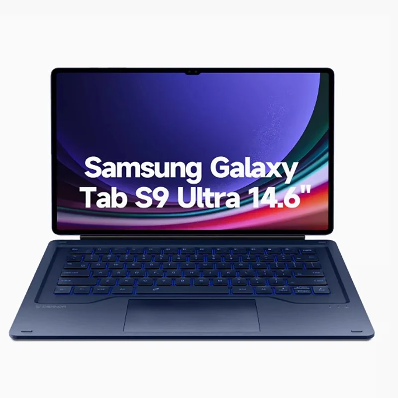 [Detachable Magic Keyboard] Samsung Tab S9 Ultra & S10 Ultra 14.6" - Dexnor Multifunctional Trackpad Magnetic Smart Wireless Bluetooth Case With RGB Backlit - Image 2