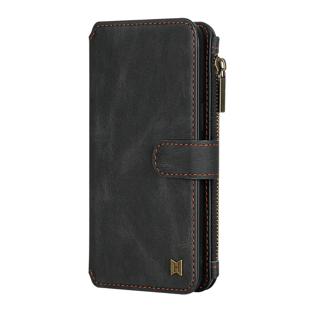 [Detachable][With Card Slot] Apple iPhone 16/Plus/Pro/Pro Max Multi-functional Leather Folding Shockproof Wallet Series Case - Image 8