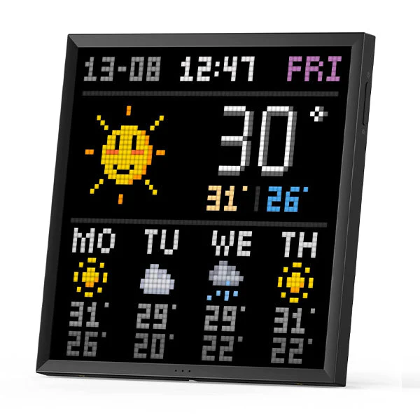 Divoom Pixoo-64 WiFi Pixel Art Display With A 64x64 LED Panel, Unique Lighting Decoration w/App ControlPerfect Gift - Image 10