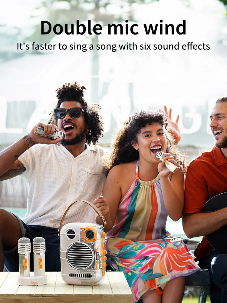 Divoom Spark-Pro Bluetooth Portable Speaker Karaoke Speaker Perfect Gift - Image 7
