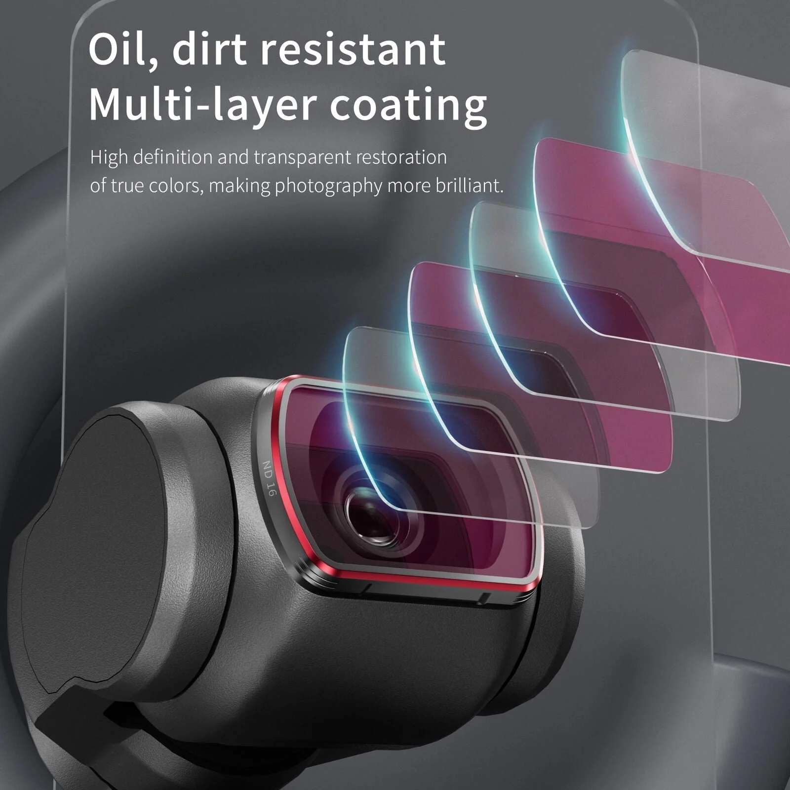 DJI Osmo Pocket 3 Magnetic ND Filters Set 6 PCS - STARTRC - Image 2