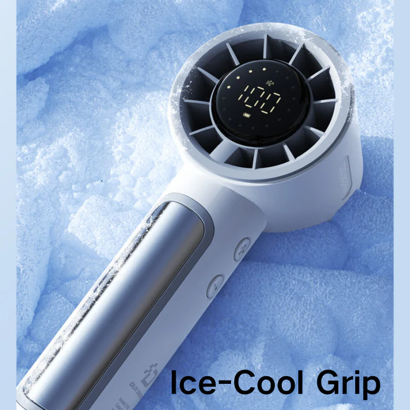 DT80 - 3600mAh Mini USB Portable Turbo Outdoor Handheld Fan - Image 11