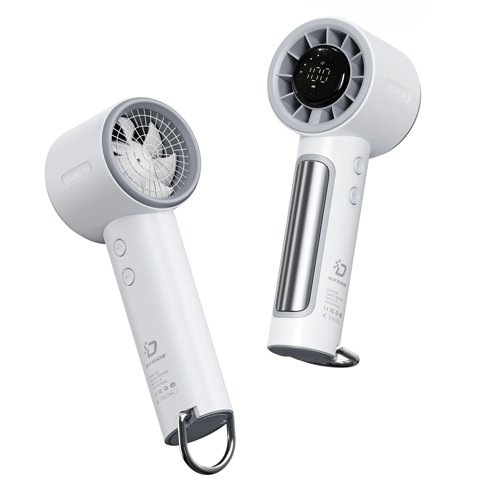 DT80 - 3600mAh Mini USB Portable Turbo Outdoor Handheld Fan - Image 2