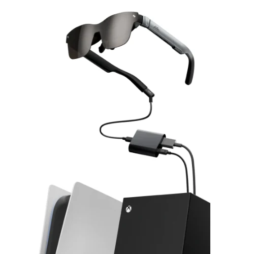 [FFalcon RayNeo AR Glass Air 2 + HDMI Adapter] Xbox Portable Pocket 201" 120Hz AR VR XR Smart Glass Wearable Monitor