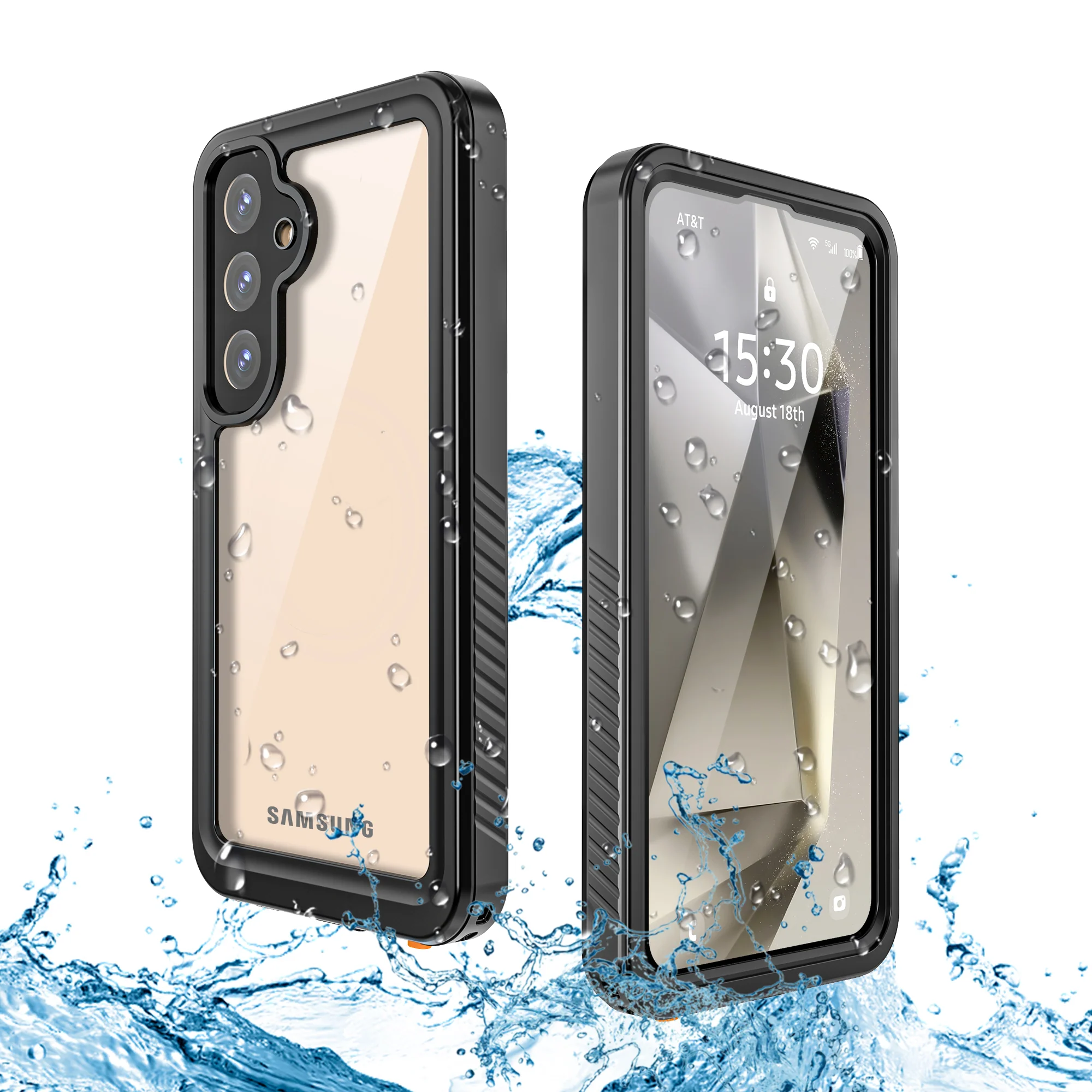 [FM Series] Samsung Galaxy S25 Plus - Redpepper Full Covered Waterproof Heavy Duty Tough Armor Case - Image 2