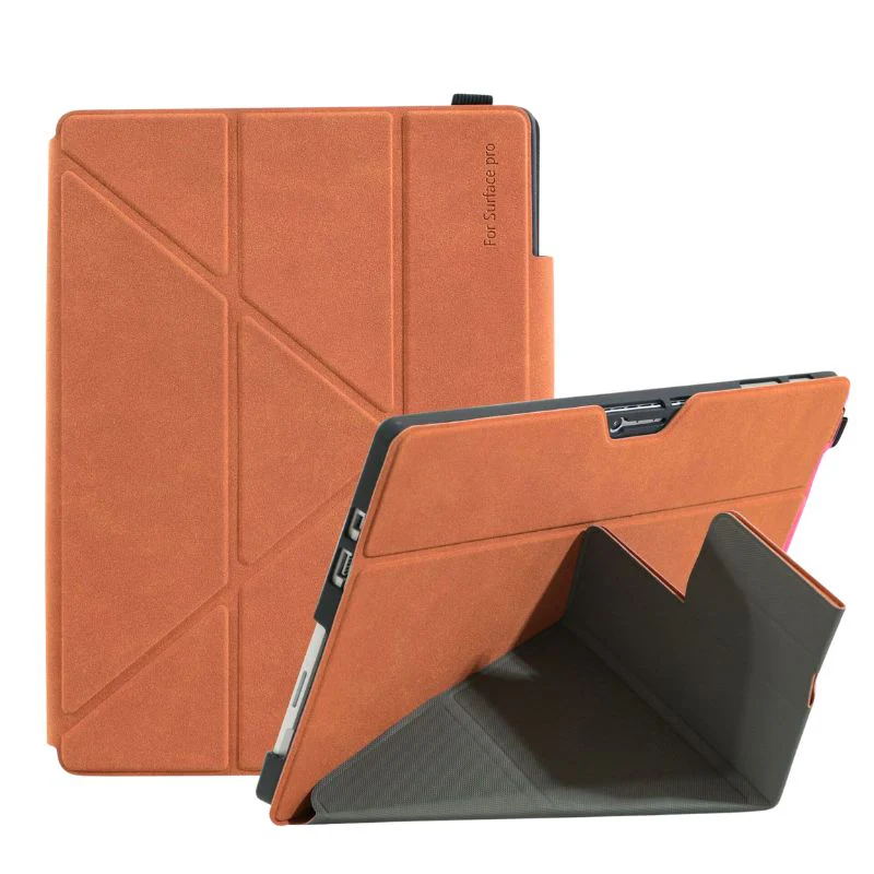 [Foldable] Microsoft Surface Pro 8 (1983) - Business Full Coverage Magnetic Flip Leather Case - Image 4