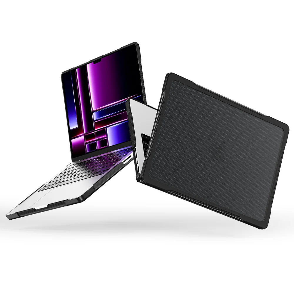 For MacBook Pro 14.2" (A2442/A2779/A2918/A2992) - Dot Translucent Laptop Protective Case - Image 7