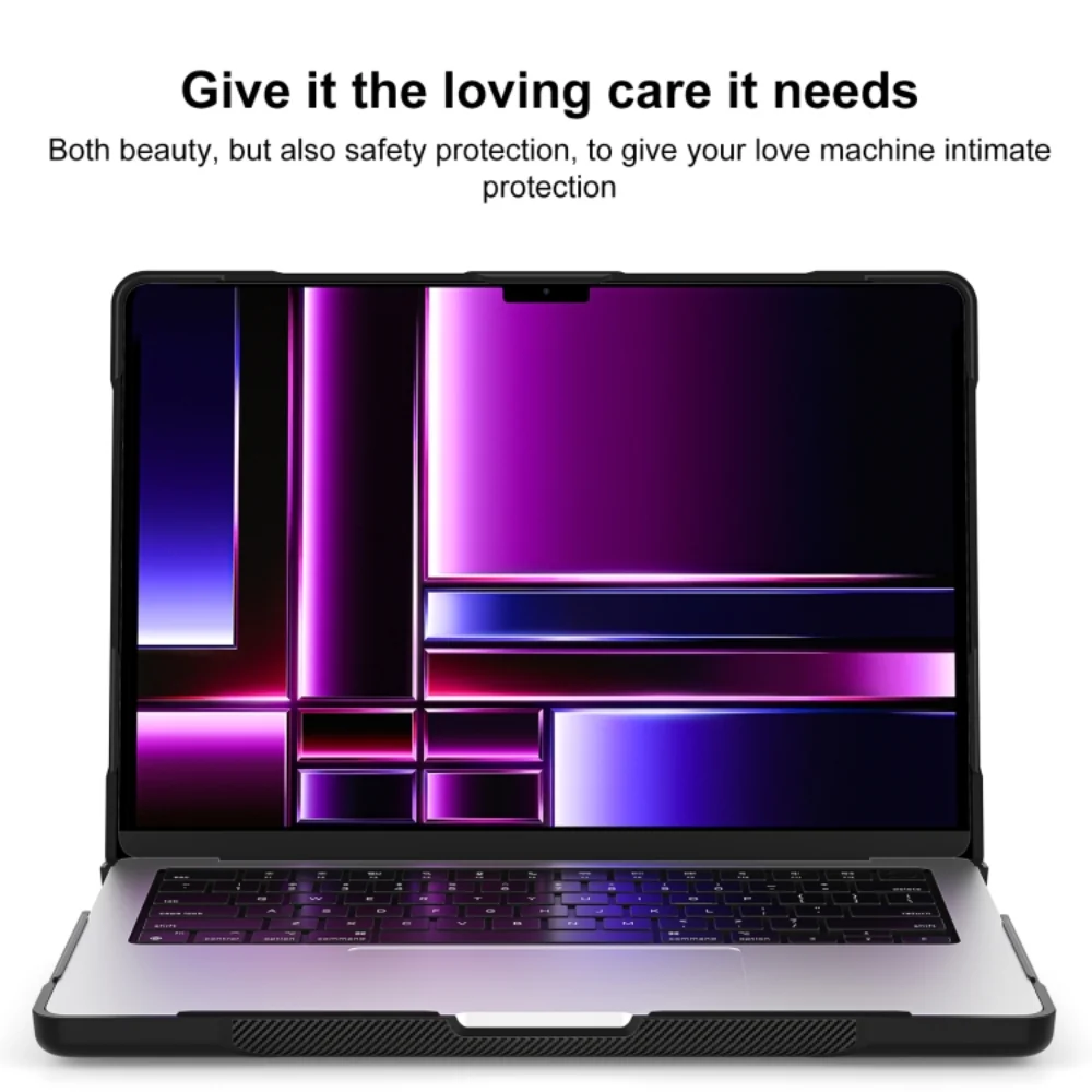For MacBook Pro 14.2" (A2442/A2779/A2918/A2992) - Dot Translucent Laptop Protective Case - Image 9