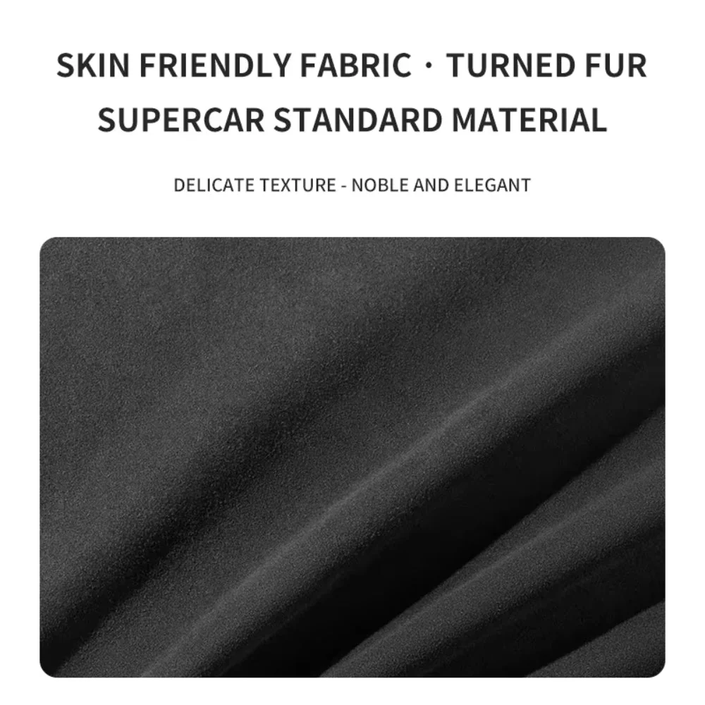 Ford High-Quality Suede Car Key Fob Protective Case Cover For Fusion, Mondeo, Mustang, Explorer, Edge, EcoSport - Image 8