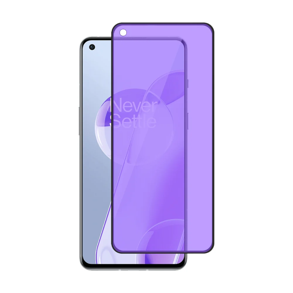 [Full Covered][Eyecare] OnePlus 9R - 9H Hardness Anti-Blue Light Tempered Glass Screen Protector