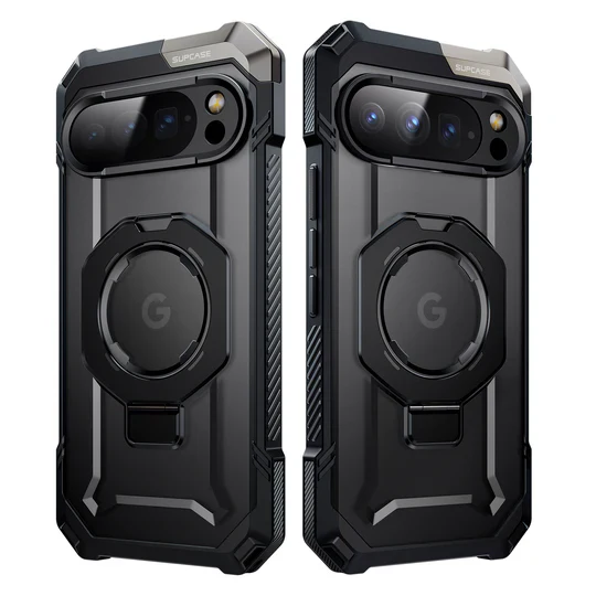 Google Pixel 10 Pro XL SUPCASE Strong Magneti Kickstand TPU Airbag Transparent Protective Case