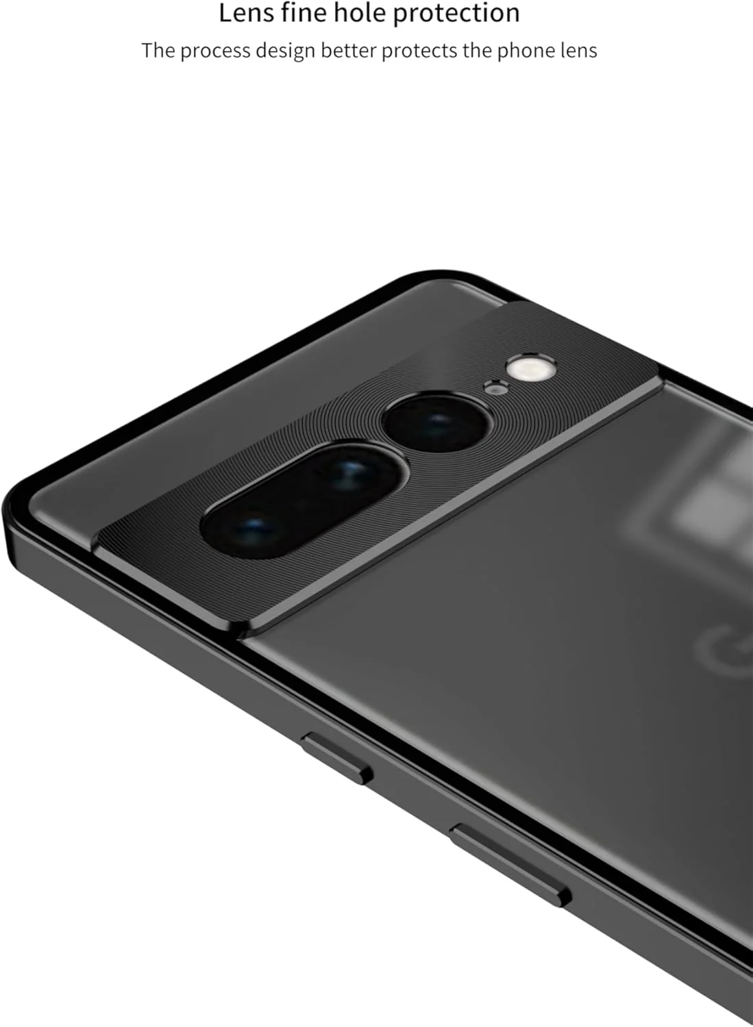 Google Pixel 9/Pro/Pro XL - Full Cover Metal Frame Shockproof Matte Case - Image 11