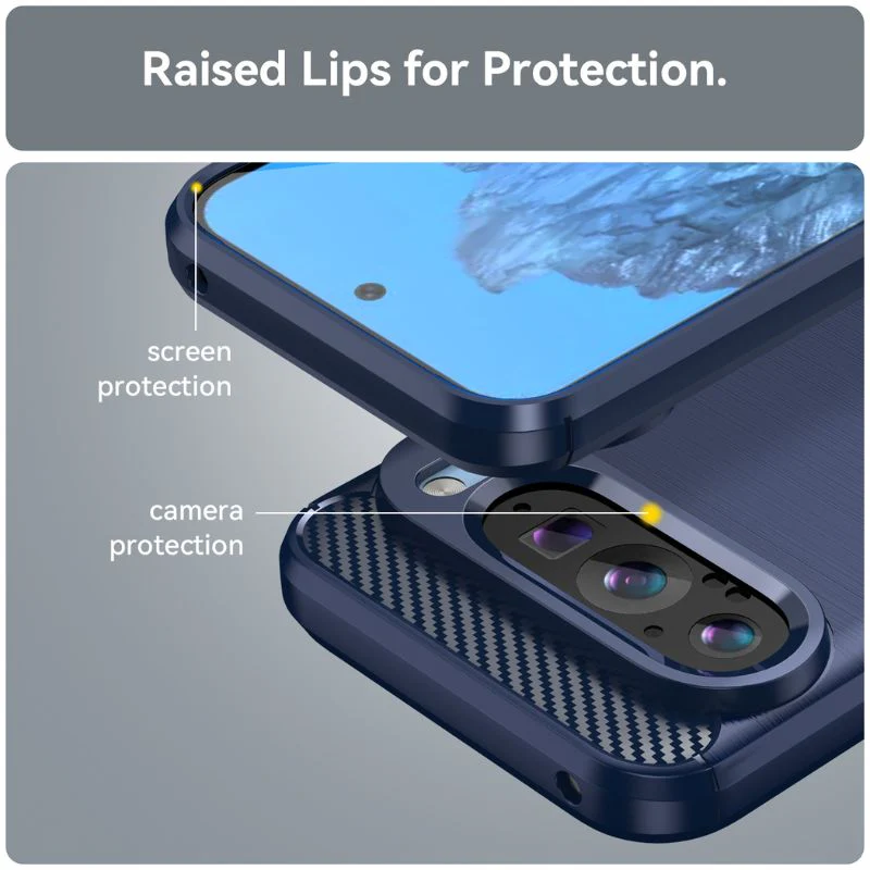 Google Pixel 9/Pro/XL - Soft TPU Shockproof Essentials Series Case - Image 3