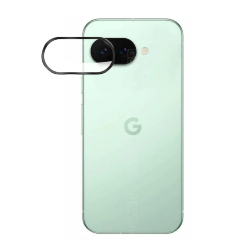 Google Pixel 9A Metal 9H Full Coverage Tempered Glass Lens Protector - Image 2