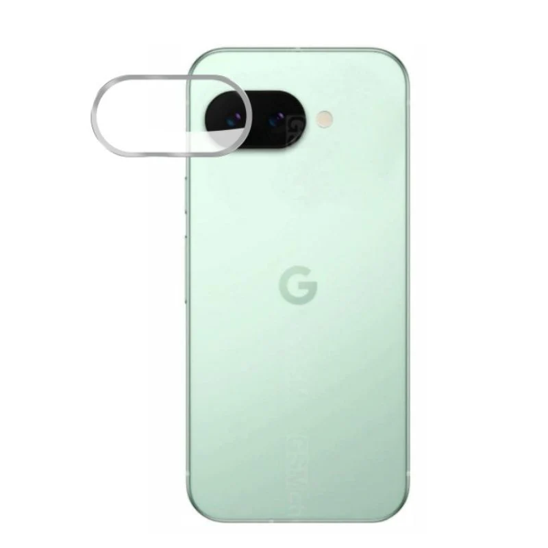 Google Pixel 9A Metal 9H Full Coverage Tempered Glass Lens Protector - Image 3