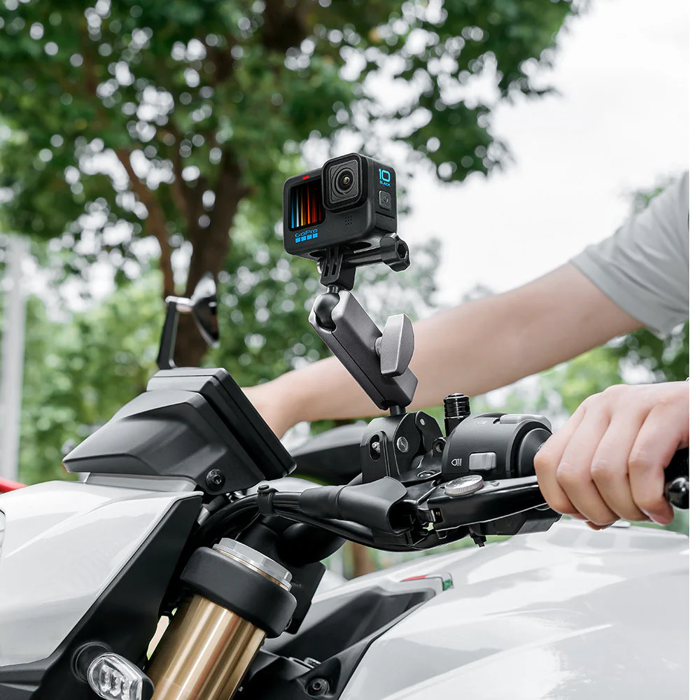 GoPro Accessories | Action Camera Mount | Insta360 X3 Bicycle & Motorcycle Handlebar Mount - Image 4