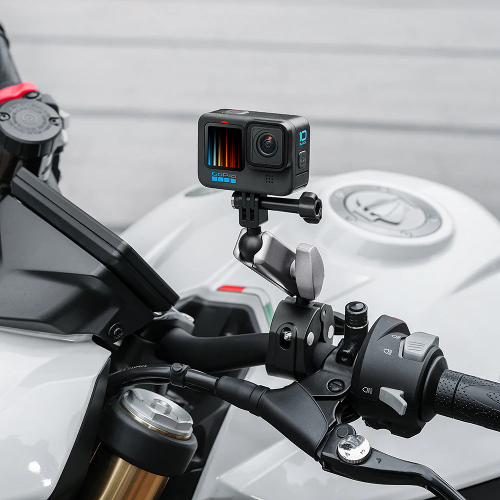 GoPro Accessories | Action Camera Mount | Insta360 X3 Bicycle & Motorcycle Handlebar Mount - Image 5