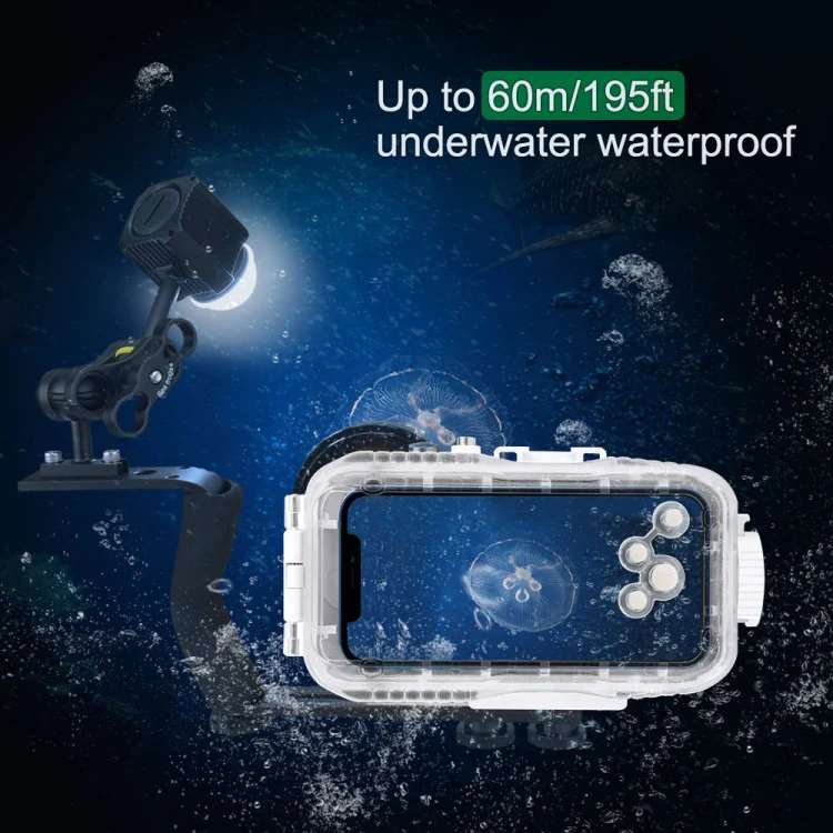 GoPro Series - 60M Ultra Brightness Underwater Fill Light Diving Light - Image 5
