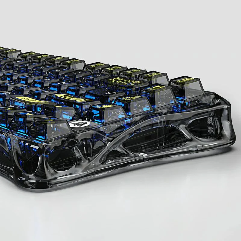 GravaStar Mercury K1 Lite Mechanical Gaming Keyboard, 75% Gasket Hot Swappable Custom RGB Backlit Wireless Keyboard - Image 10