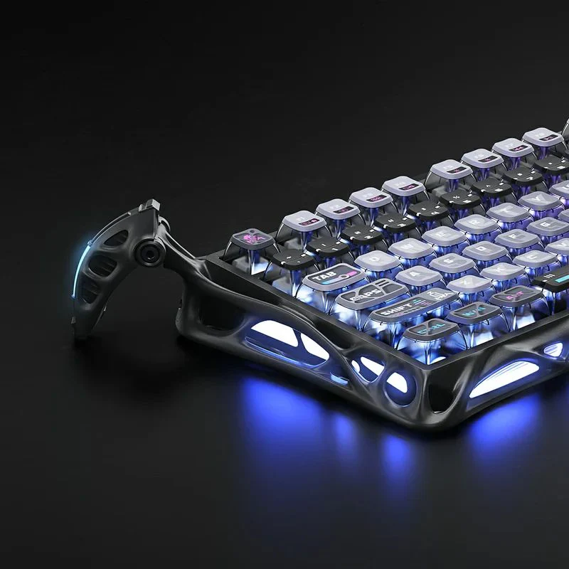 Gravastar Mercury K1 Pro 75% Wireless Mechanical Gaming Keyboard Aluminum Alloy Material With RGB Lighting - Image 7