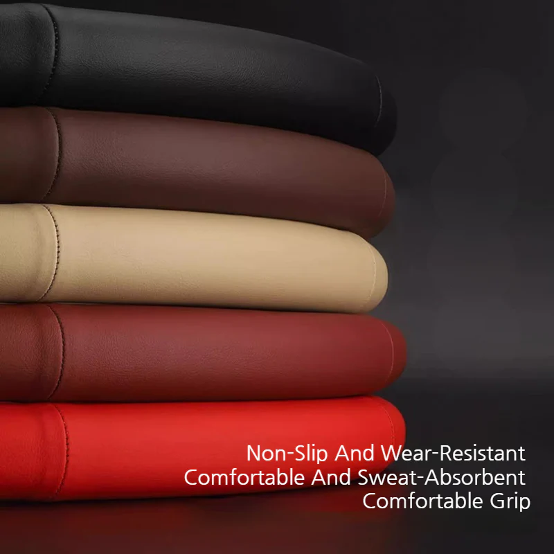 Great Wall Carbon Fiber & Nappa Leather Grip Steering Wheel Cover for Tank 300, Tank 400, Tank 500 Hi4-T - Image 2