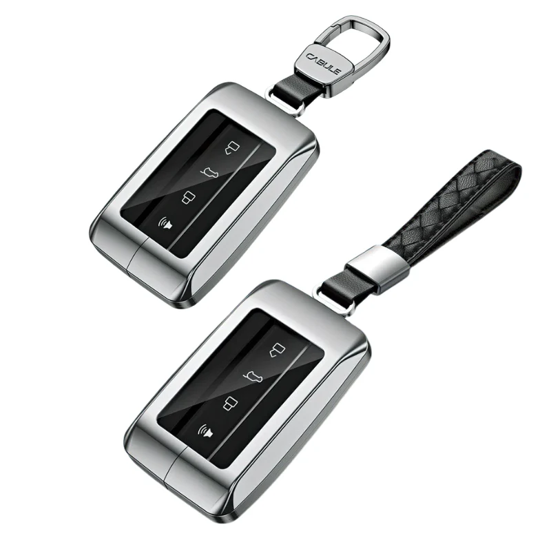 Great Wall Premium Aluminum Alloy Full-Cover Car Key Case Cover For Tank 300, 500
