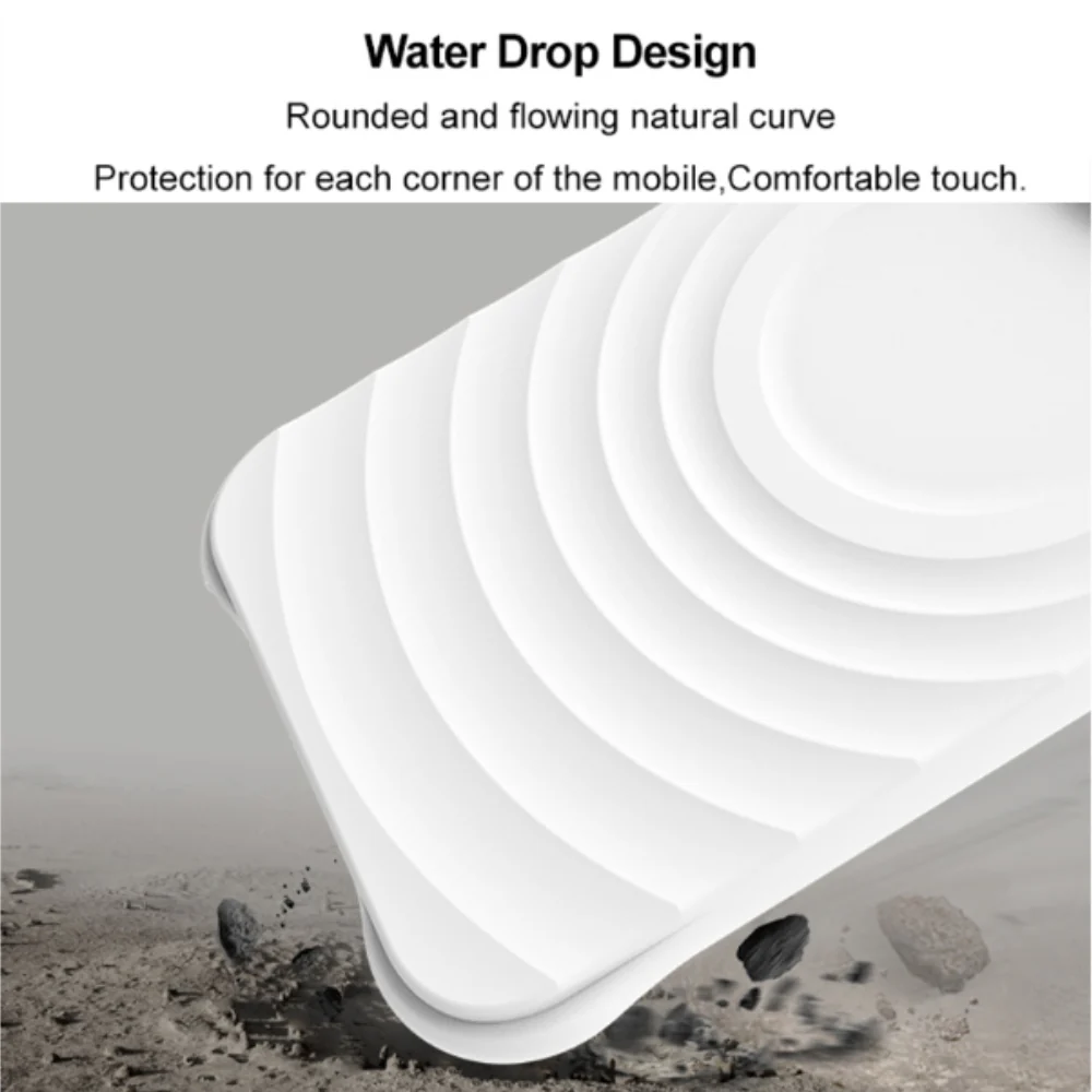 HMD Skyline 5G - Skin-friendly Droplet-textured TPU Soft Silicone Essentials Series Case - Image 3