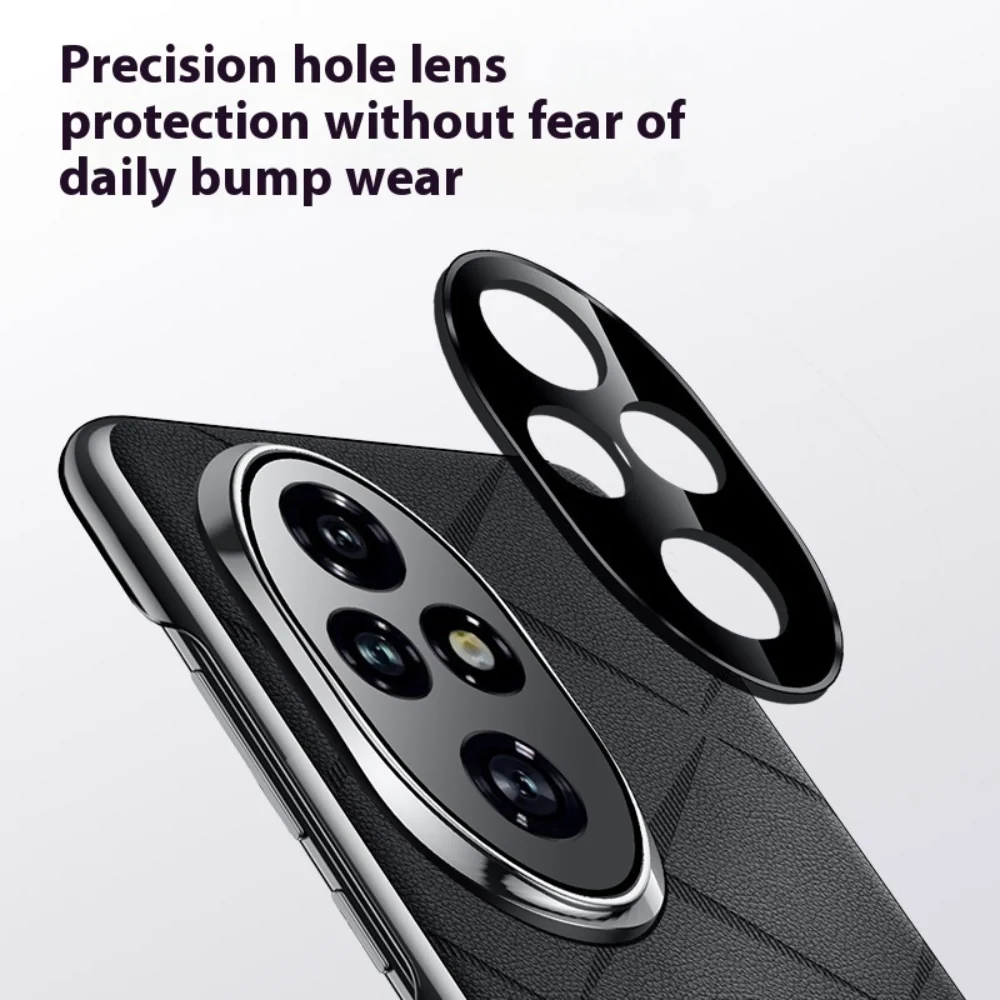 Honor 200/Pro - Plain Leather PC Phone Case - Image 7