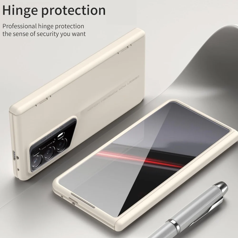 Honor Magic V2 RSR Porsche Design - Matte Finish Full-Coverage Hinge with Integrated Screen Protector Case - Image 7