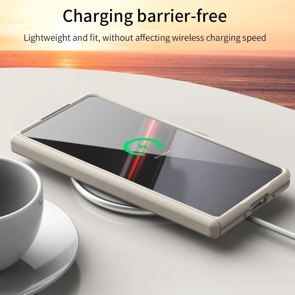 Honor Magic V2 RSR Porsche Design - Matte Finish Full-Coverage Hinge with Integrated Screen Protector Case - Image 9