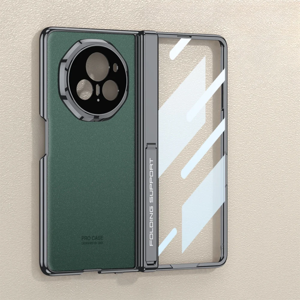 Honor Magic V3 - Electroplated Frame Side Wrap Stand Shockproof Protective Case - Image 2