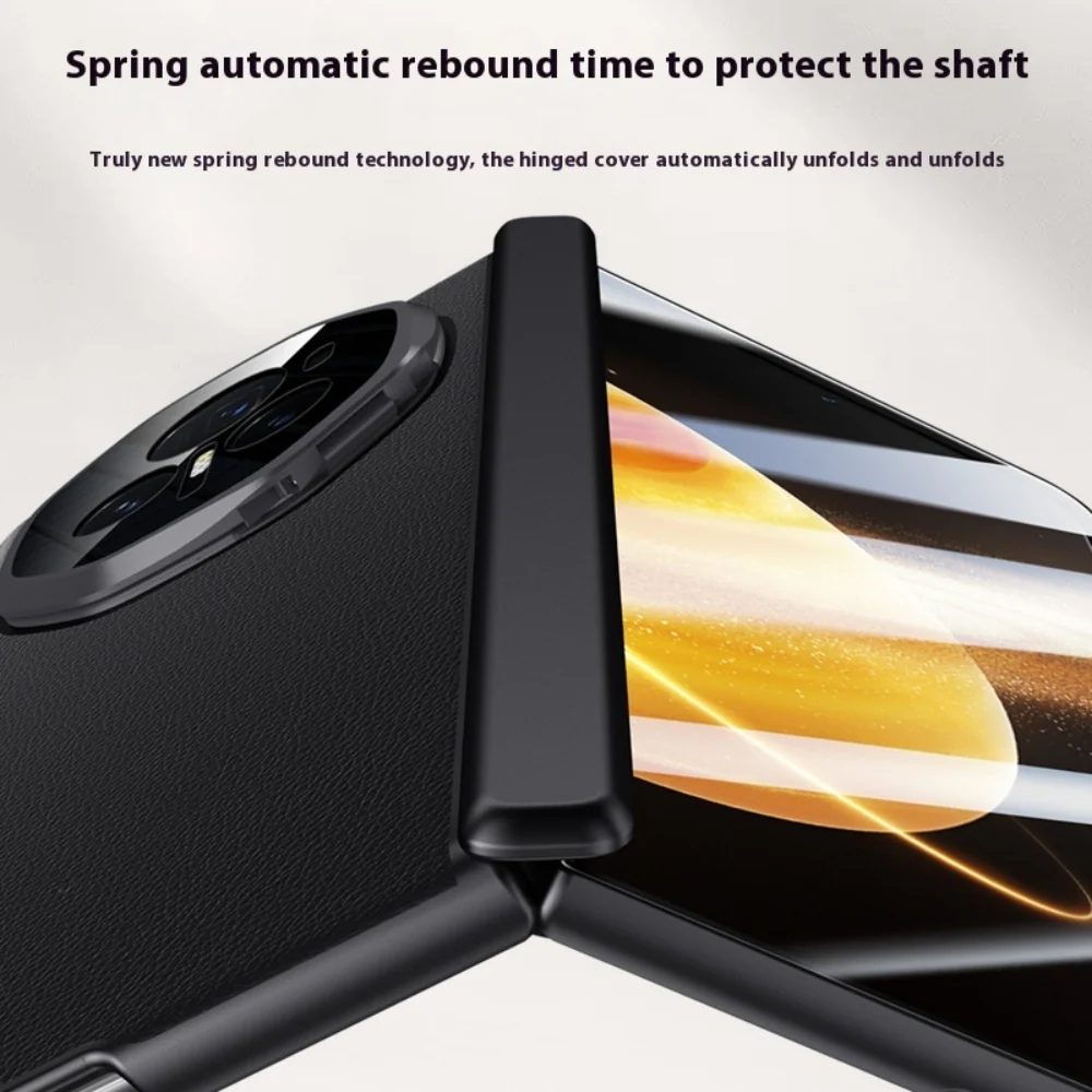 Honor Magic V3 - Magnetic Hinge Metal Ring Camera Stand Protective Case - Image 11