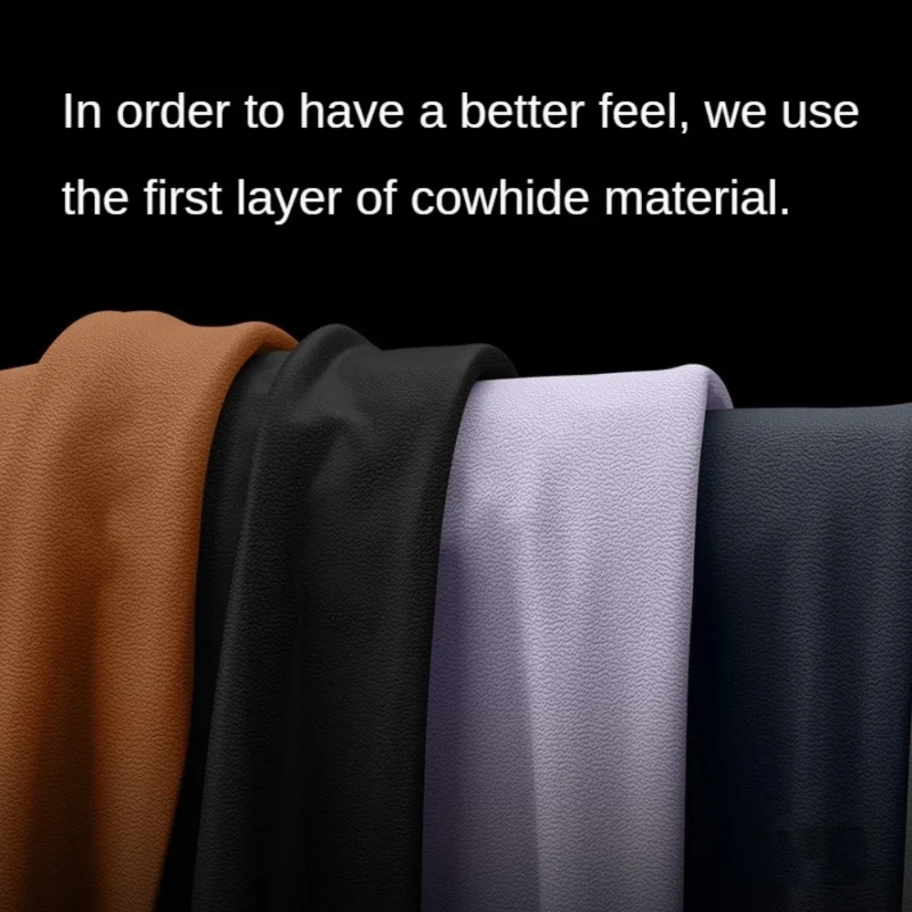 Honor Magic6 / Magic6 Pro / Magic6 Ultimate - Frameless Top Layer Cowhide Leather + PC Phone Case - Image 7