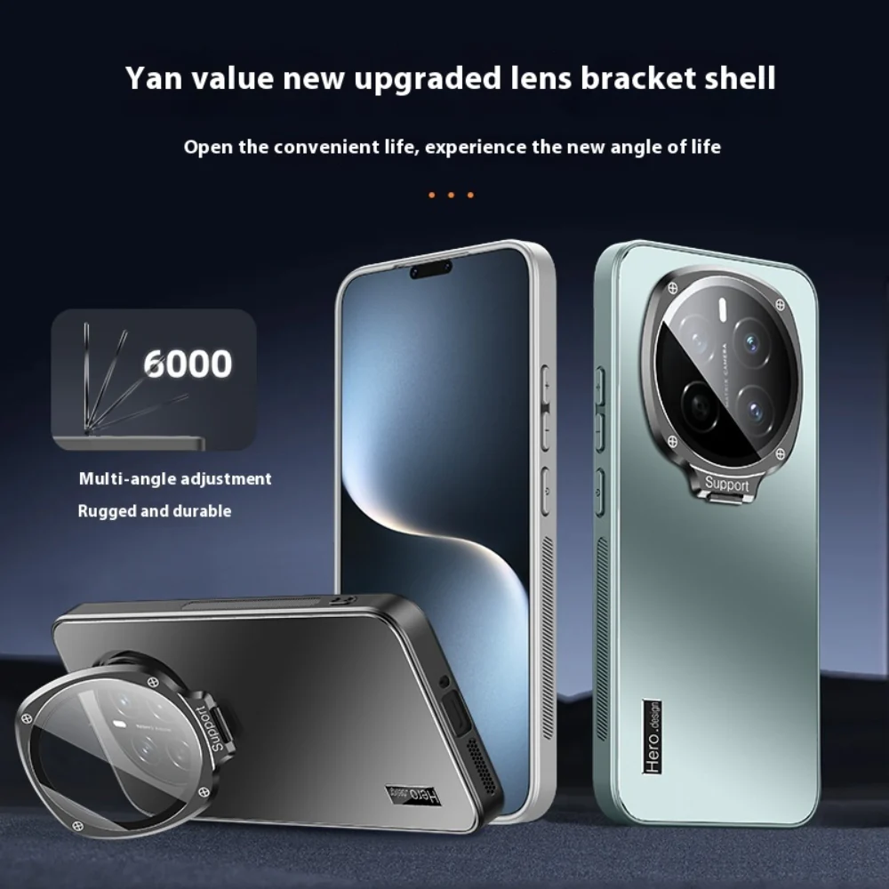 Honor Magic7/Pro - Full Coverage Lens Stand Shockproof Protective Case - Image 5