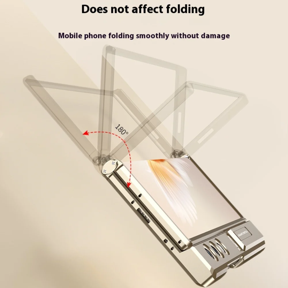 Honor V Purse - GKK Integrated Magnetic Folding Metal Full Coverage Phone Case - Image 8
