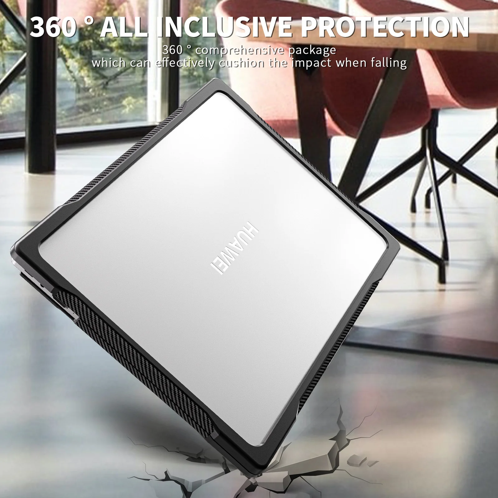 HUAWEI MateBook 14 inch 2021/2022/2023 - Matte Shockproof Heavy Duty Tough Case Cover - Image 14