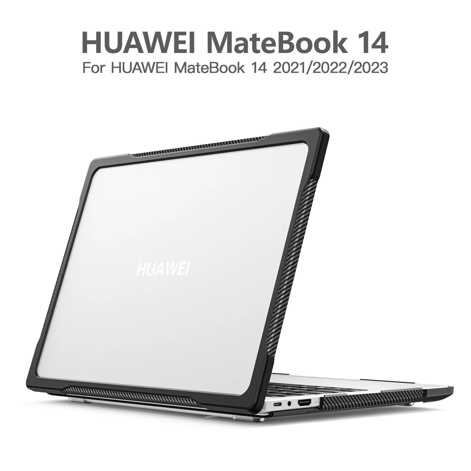 HUAWEI MateBook 14 inch 2021/2022/2023 - Matte Shockproof Heavy Duty Tough Case Cover - Image 16
