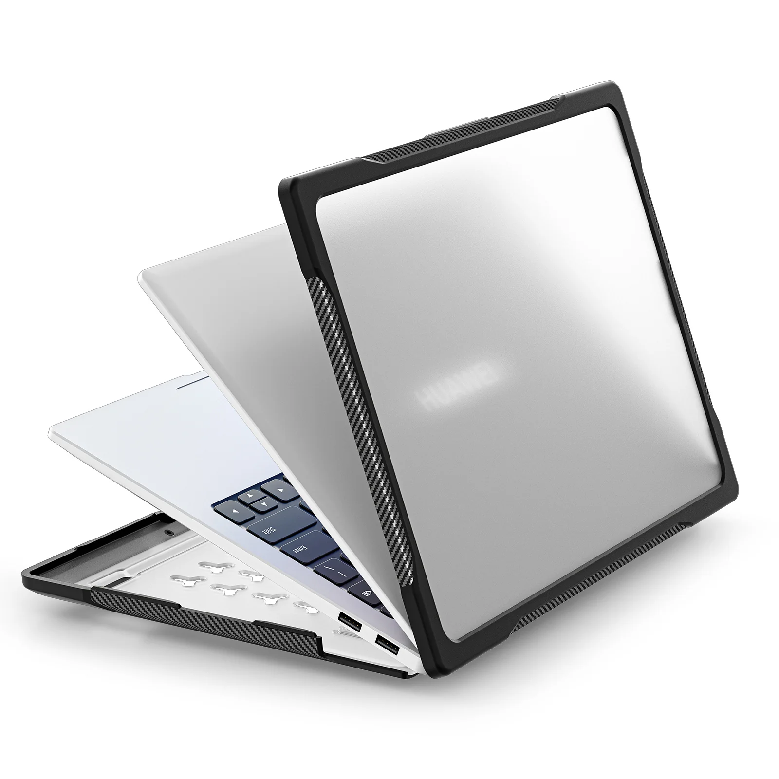 HUAWEI MateBook 14 inch 2021/2022/2023 - Matte Shockproof Heavy Duty Tough Case Cover - Image 8