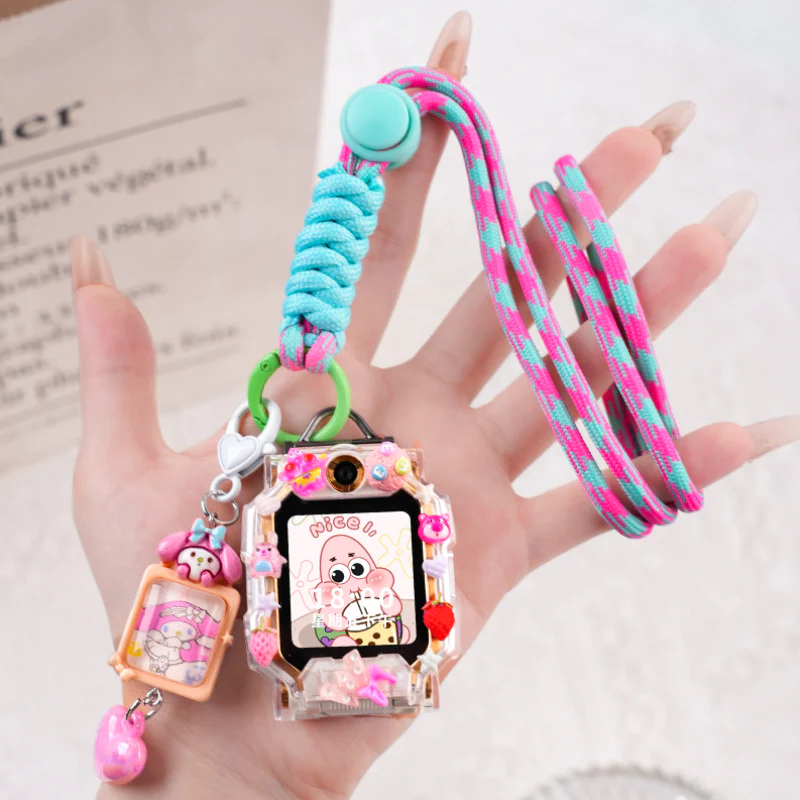 imoo Smart Kids Watch Phone Z6 - Anti‑Loss Cartoon Neck Strap & Protective Case - Image 7