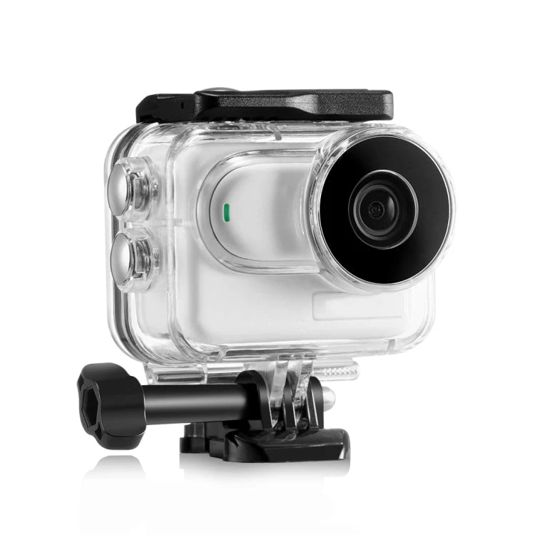 Insta360 GO 3 / GO 3SPULUZ 60m Underwater Waterproof Housing Case with Base Adapter & Screw (Transparent - Image 2