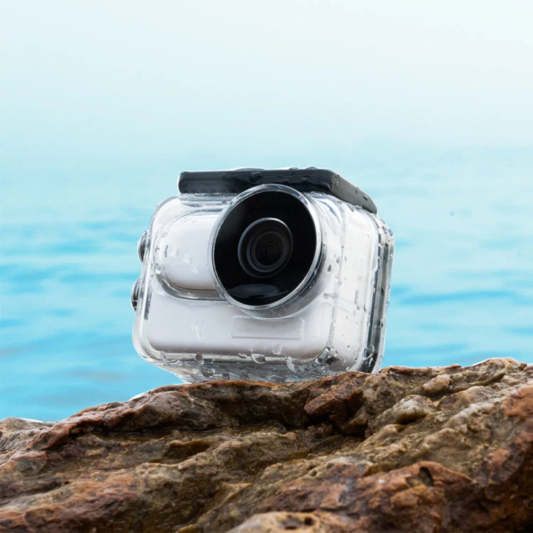 Insta360 GO 3 / GO 3SPULUZ 60m Underwater Waterproof Housing Case with Base Adapter & Screw (Transparent - Image 8