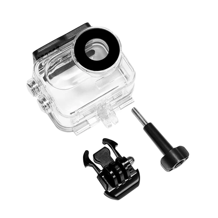 Insta360 GO 3 / GO 3SPULUZ 60m Underwater Waterproof Housing Case with Base Adapter & Screw (Transparent - Image 9