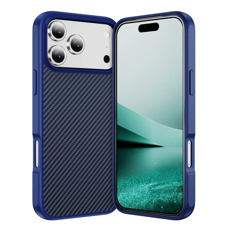 iPhone 17/Air/Pro/Pro Max Kevlar Carbon Fiber Texture Shockproof Heavy Duty Case with Hidden MagSafe Magnetic - Image 18