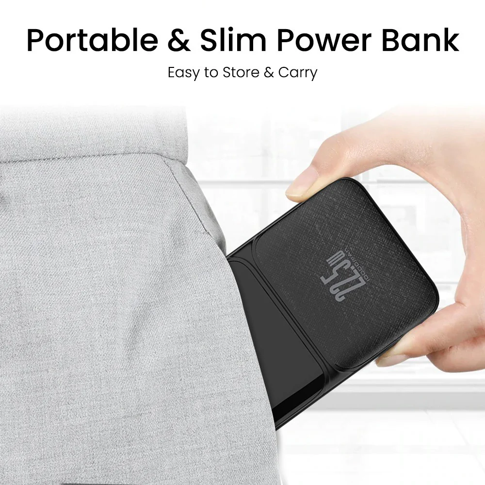 iQuick POWER SQUARE 0 Digital Display Power Bank 10000mAh 22.5W - Image 7