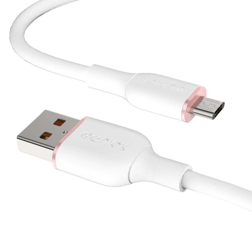 iQuick PowerWire 1 Series TPE Charging Data Cable USB to Micro USB 1m - Image 8