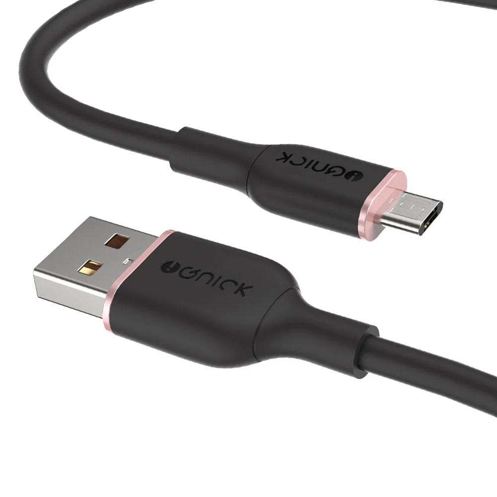 iQuick PowerWire 1 Series TPE Charging Data Cable USB to Micro USB 1m - Image 9
