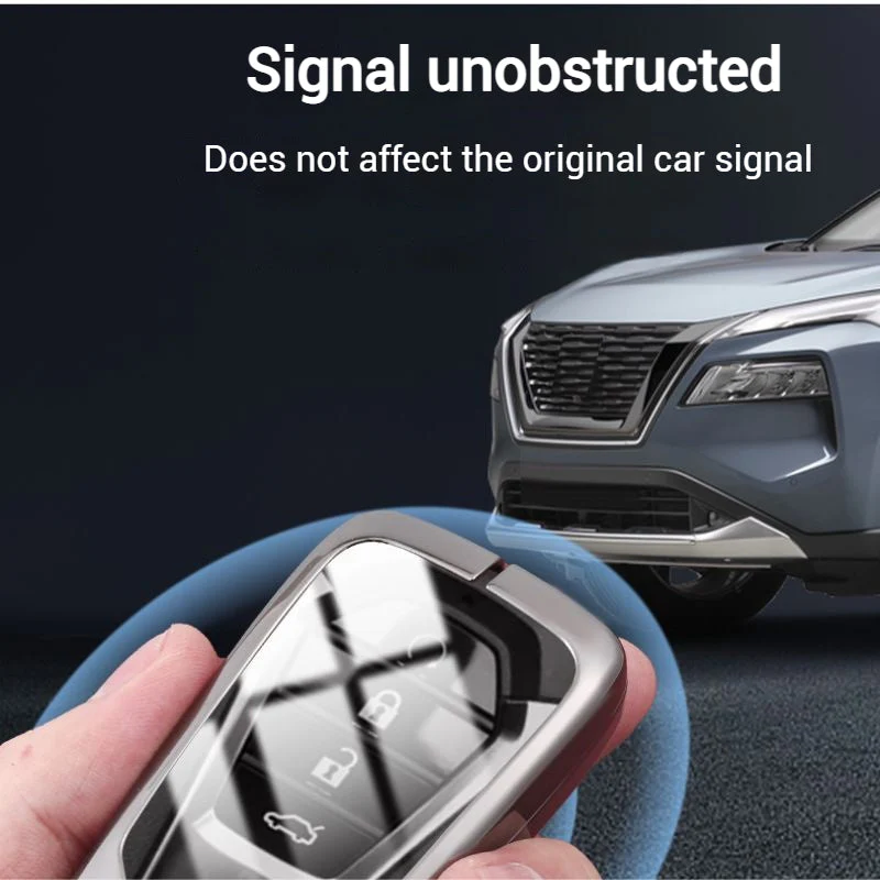 Isuzu Zinc Alloy PU Leather Car Key Fob Case Cover For D-MAX, MUX - Image 11