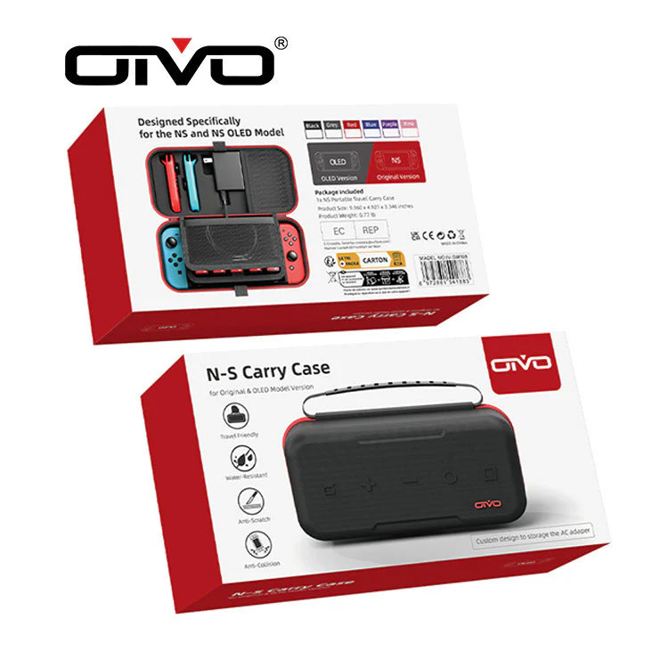 [IV-SW188] Nintendo Switch OLED Carrying Case EVA Shockproof Handheld Storage Bag - Image 11