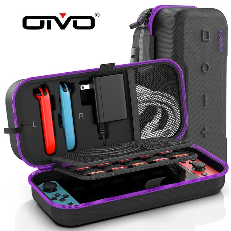 [IV-SW188] Nintendo Switch OLED Carrying Case EVA Shockproof Handheld Storage Bag - Image 14